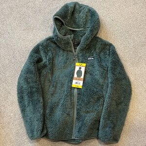Eddie Bauer Kids Plush Jacket- Deep Green